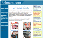 Desktop Screenshot of behnam.com